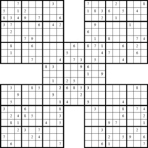 Samurai Sudoku